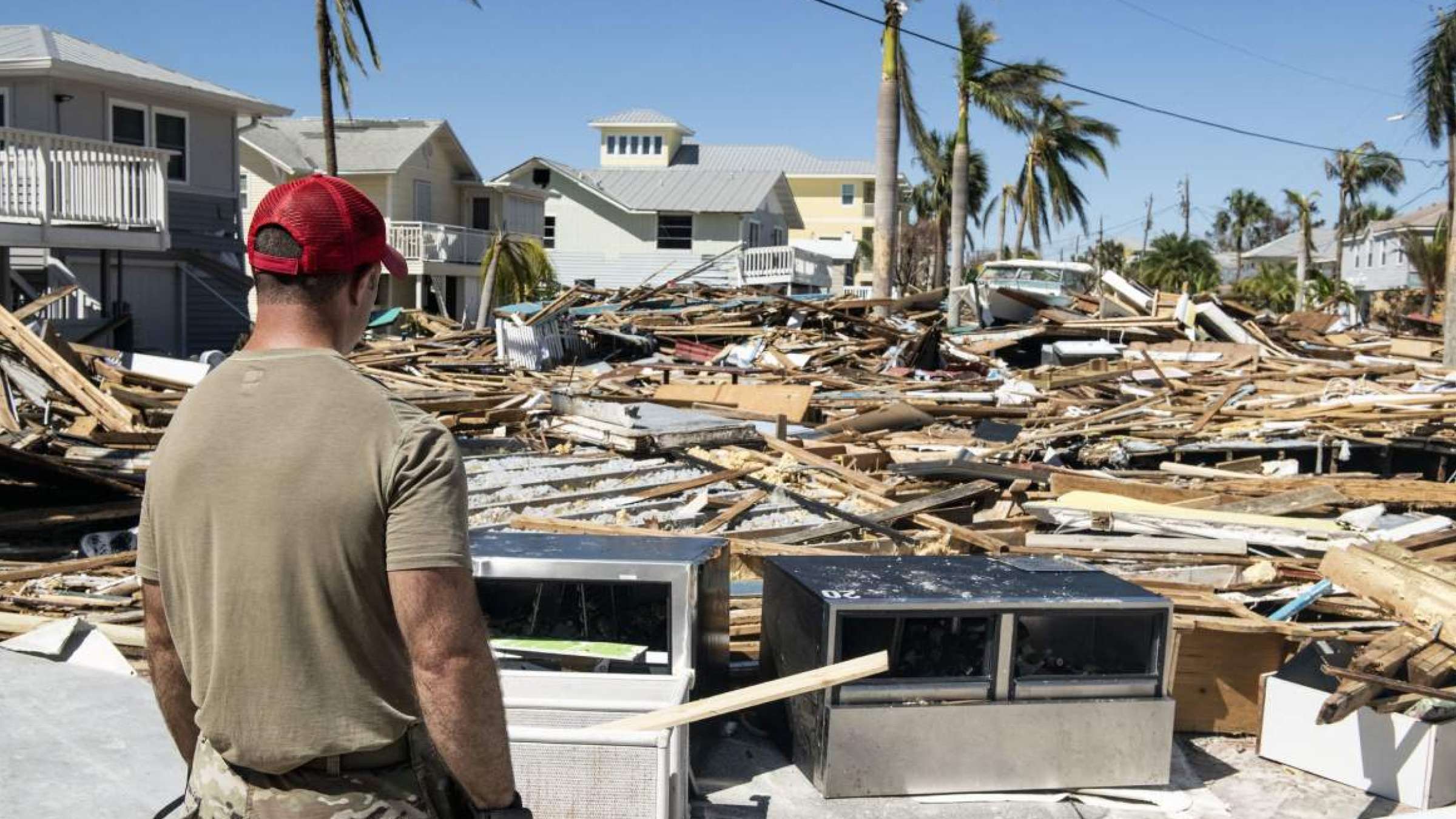 飓风伊恩造成的破坏- 2022年9月